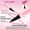 Jutqut Waterproof Liquid Lip Liner Stain, Long-Lasting, #01 view 4