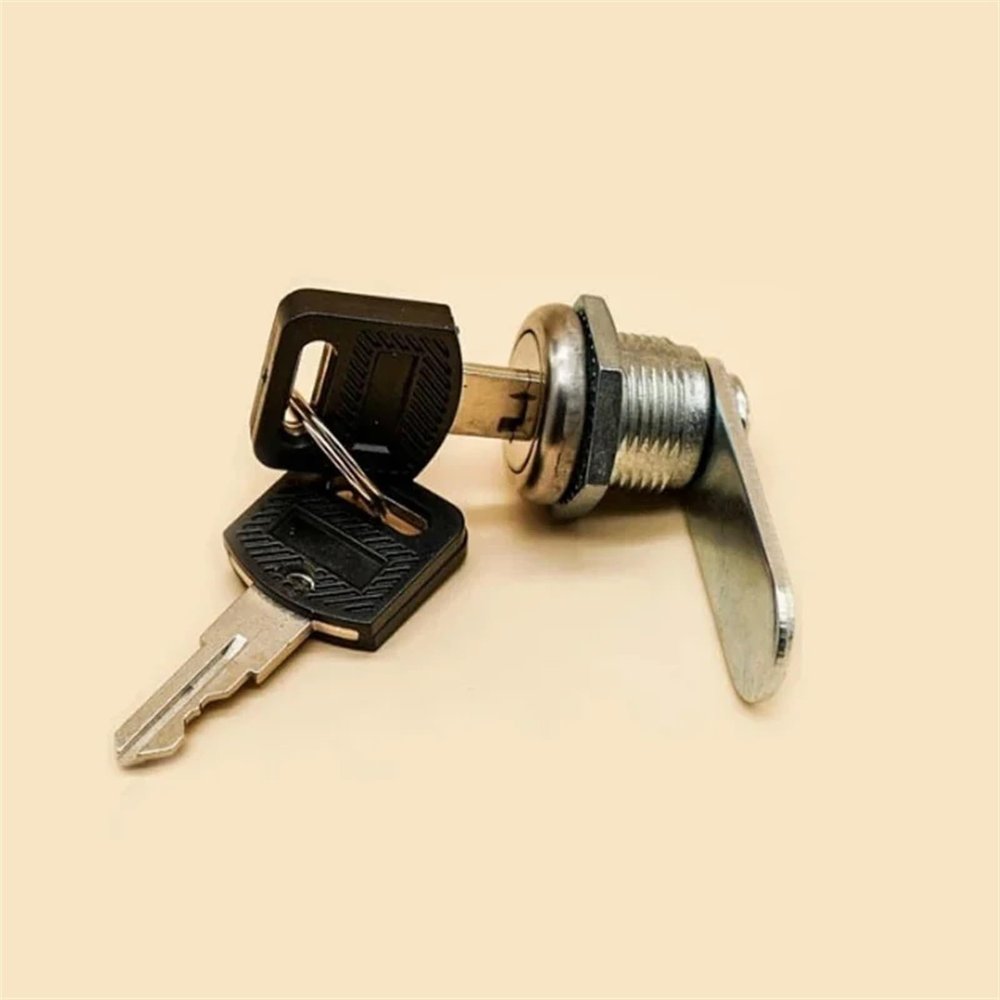 Retro Decorative Housing, Stainless Steel Cover Cam Lock MX17 for Locker, Airbox, Yacht, or Car, 16 mm and 20 mm, 26–40 mm (20 mm, 40 mm)