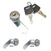 Retro Decorative Housing, Stainless Steel Cover Cam Lock MX17 for Locker, Airbox, Yacht, or Car, 16 mm and 20 mm, 26–40 mm (20 mm, 40 mm) view 3