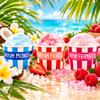 Bath Bomb 100 g Carnival, Monoi Scent FRENCH TENDANCE view 3