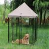 Portable Dog Run with Roof and Sun Shade, Approx. 140 x 140 x 152 cm view 4