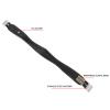 Treeless Horse Girth, 100 cm PU Leather, Stainless Steel Buckle view 3