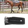 Treeless Horse Girth, 100 cm PU Leather, Stainless Steel Buckle view 4