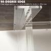AITEKODVG Transparent Acrylic Table Leg Set, 40 × 70 cm view 2