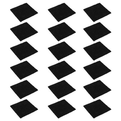 COOLHIYA 18-Pack Replacement Activated Carbon Filter Pads for Covered Cat Litter Boxes