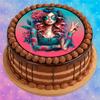 Edible Cake Topper, Tattoo Girl, 20 cm, TG08 view 3