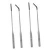 GRIRIW 4-Piece Curved Feeding Tweezers Set view 1