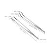 GRIRIW 4-Piece Curved Feeding Tweezers Set view 2