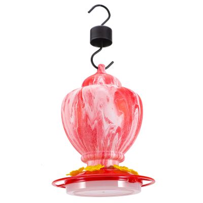 Milisten Hanging Bird Feeder for Wild Birds, Hummingbird Feeder with Durable Design for Gardens and Balconies