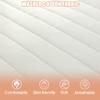 Beige 190 x 75 cm Lash Bed Mattress Topper, 4 cm Thick view 3
