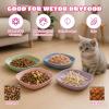 Cat Bowl Set - 10 Pieces in 5 Colors view 4