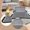 Qianly Indoor Dog Toilet, Designed to Keep Floors Dry and Clean, Black view 3