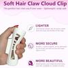 Soft Elastic Shark Clips, Cloud Claw, 10.7 cm, Black view 2