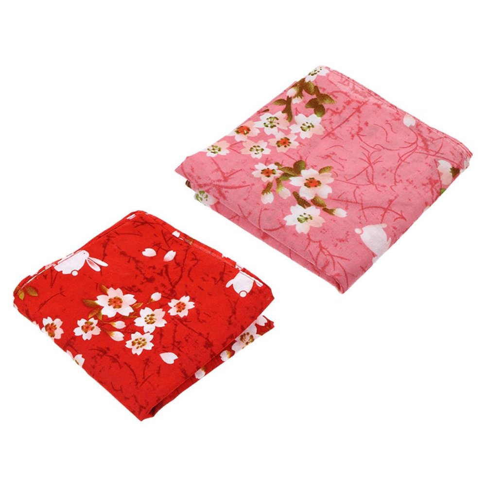 Japanese Lunch Box Wrapping Cloth, Floral Pattern