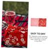 Japanese Lunch Box Wrapping Cloth, Floral Pattern view 3
