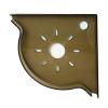Aquarium Plant Holder - Transparent Corner Plant Stand for Fish Tanks view 1