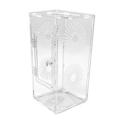 Jumping Spider Terrarium, 30 x 15 x 15 cm, Clear Acrylic