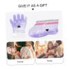 SOIMISS 2 Pairs Paraffin Wax Therapy Hand and Foot Covers, Lilac view 2
