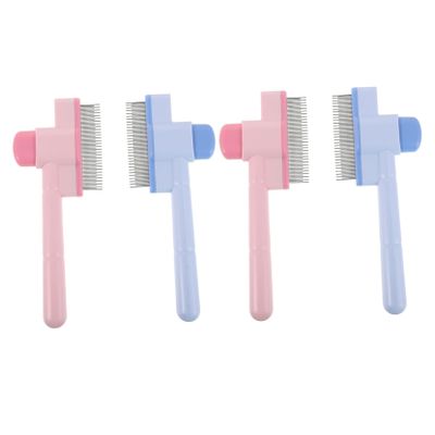 4-Piece Self-Cleaning Pet Hair Removal Brushes
