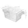 Gatuida 2-Pack Aquarium Fish Breeder Boxes with Suction Cups view 2