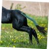 Horse Tail Protection Bag for Horses and Cattle, Green Fleece view 4