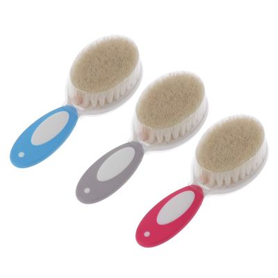 Organic Natural Wool Baby Hair Brush and Comb