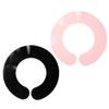 2-Piece Silicone Neck Protectors for Haircuts, Barber Use, 16 cm view 1