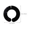 2-Piece Silicone Neck Protectors for Haircuts, Barber Use, 16 cm view 4