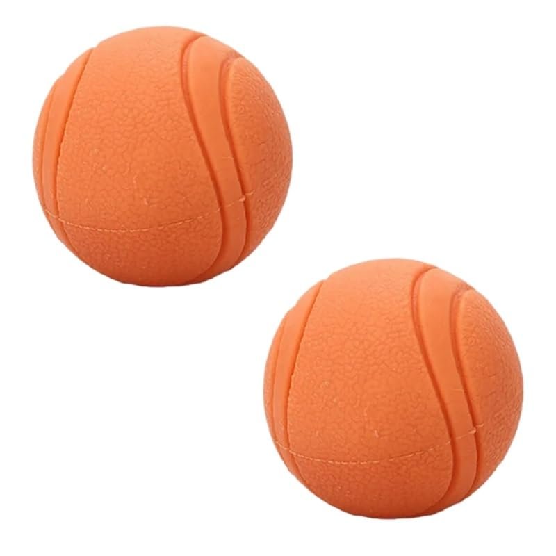 BCJMKDX Dog Toy Rubber Ball, Bite-Resistant Chew Toy for Dogs and Puppies, 2-Pack