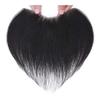 V-Shaped Human Hairline Toupee for Men, Natural Color, 5 x 16 cm view 1