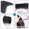 V-Shaped Human Hairline Toupee for Men, Natural Color, 5 x 16 cm view 2
