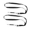 ibasenice 2-Pack Dog Whistles for Training, Black, with Lanyards view 1