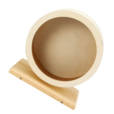Quiet Design Wheel for Hamsters and Golden Hamsters, Khaki