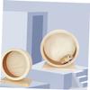 Quiet Design Wheel for Hamsters and Golden Hamsters, Khaki view 3