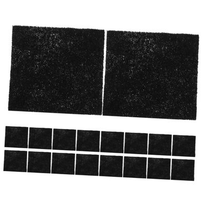 TOYANDONA 18-Pack Replacement Activated Carbon Cat Litter Box Pads for Covered Litter Boxes