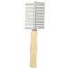 INOOMP Double-Sided Pet Grooming Brush for Dogs and Cats view 1
