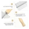 INOOMP Double-Sided Pet Grooming Brush for Dogs and Cats view 4