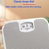 lmoikesz Mechanical Scale with Fast Response, PU Bathroom Personal Scale, Gray, 26.5 × 24 × 4 view 2