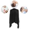 Multifunctional Nursing Scarf for Breastfeeding Mothers, Black Cotton view 2