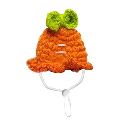 Fashionable Hand-Knitted Hat for Hamsters