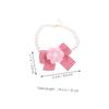 Abaodam 2-Piece Cat Collar Set with Bow and Beads for Small Kittens view 2