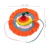 VERDANVERSE Cat Hat - Rainbow Knit Costume view 2