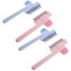 VERDANVERSE 4-Piece Cat and Dog Deshedding Comb, Self-Cleaning Metal Comb with Stainless Steel Teeth view 1