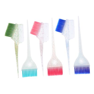 Anneome Multifunctional Application Combs for Even Coloring, for Short, Long, Curly, or Straight Hair, Set, Green and Blue