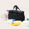 JTKSSCS Large-Capacity Diaper Bag Stroller Organizer with Bottle Holder, Black view 3