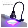 DCDCD UV-Curing UV Lamp Spotlight 405nm 395nm 365nm Clip-On Shadowless Adhesive Green Oil Screen Phone Repair PCB Soldering Aid (395nm) view 4
