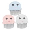Abaodam 3-Piece Plastic Hair Comb Set with Cartoon Design view 1