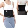 ZWQXZX Back Support Belt Waist Trimmer, Adjustable Sweat Belt (Red) view 3