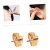 IWOWHERO 6-Piece Stainless Steel Earwax Remover Set with Spiral Ear Picks and Storage Box, Portable Ear Cleaning Tool for the Whole Family view 2