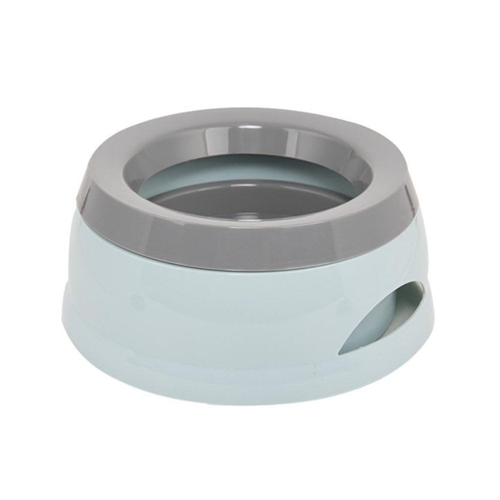 Dog Water Bowl, No Spills, 750 ml, Slow Water Dispenser for Dogs and Cats, Travel Use
